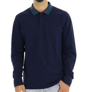 POLO 3 COLOR STRIPE NAVY